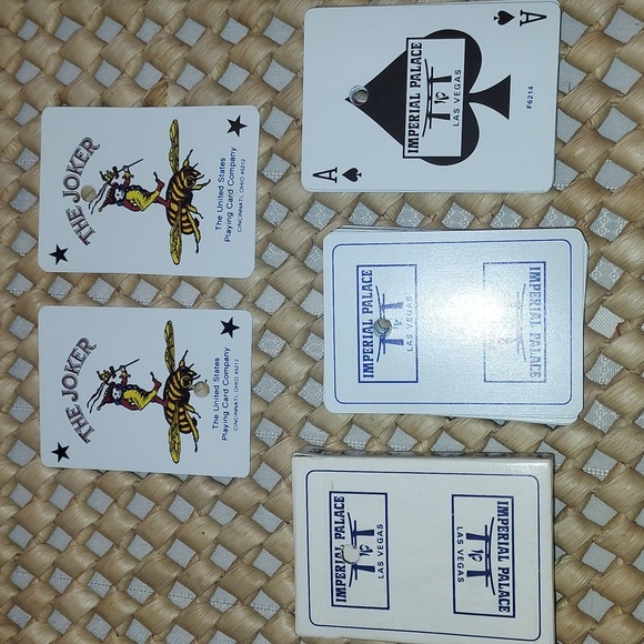 Imperial Palace Other - VTG Imperial Palace Casino Playing Cards